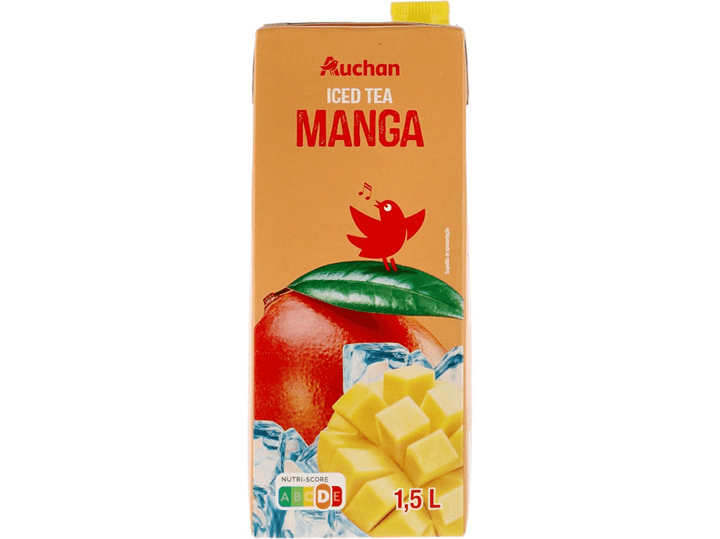 Iced Tea Manga Brick 1.5l - AUCHAN