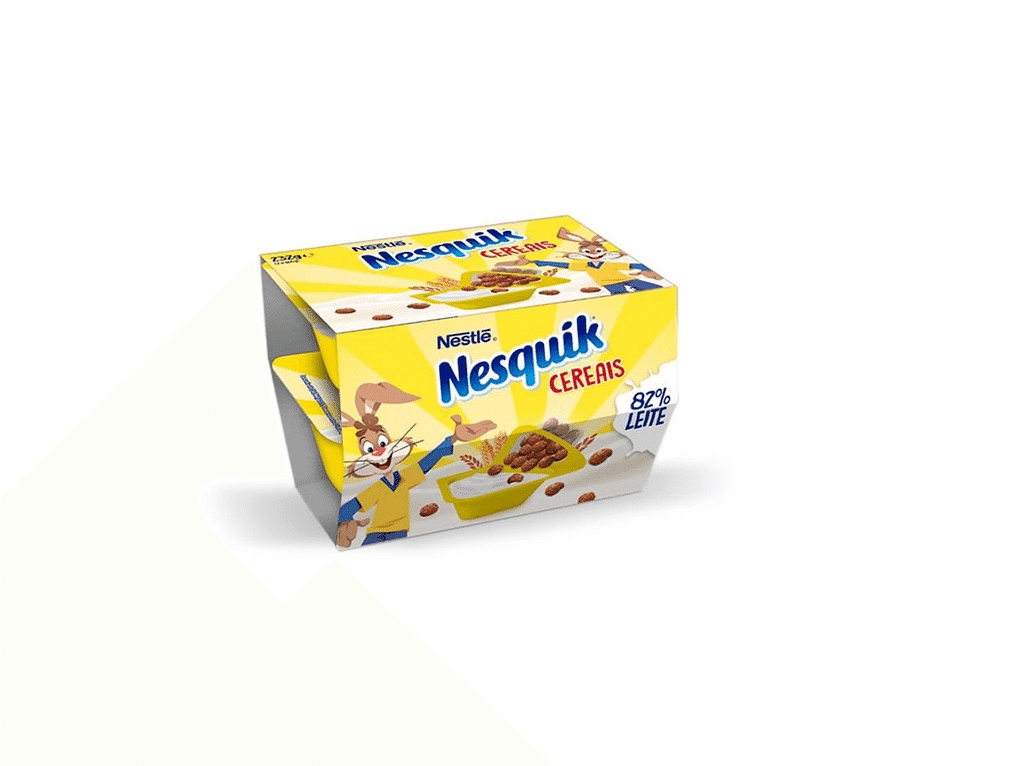 Iogurte Nesquik Bicompartimentado Baunilha 2x116g - NESTLÉ