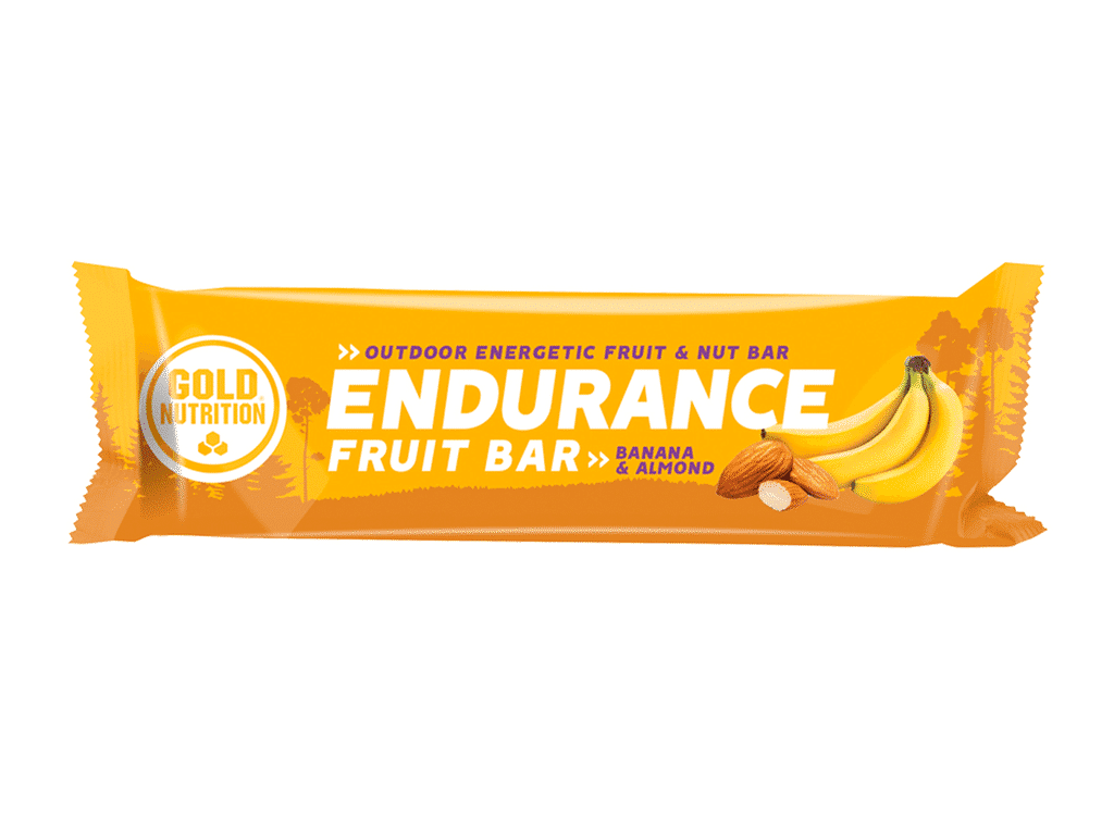 Barra Endurance Amêndoa Banana 40g - GOLDNUTRITION