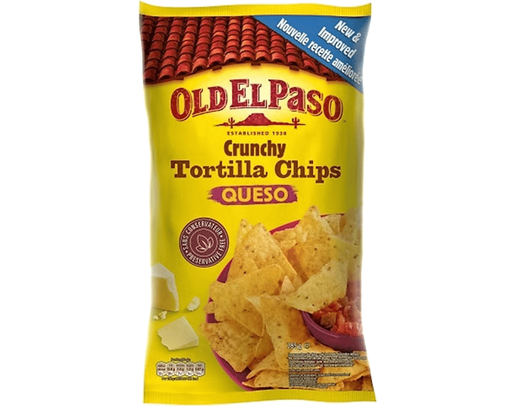 Tortilla Chips Queijo 185g - OLD EL PASO