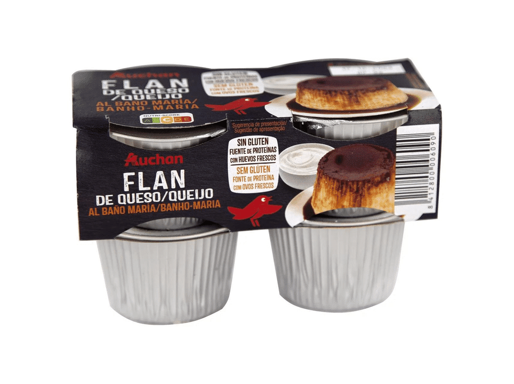 Flan De Queijo 4x100g - AUCHAN