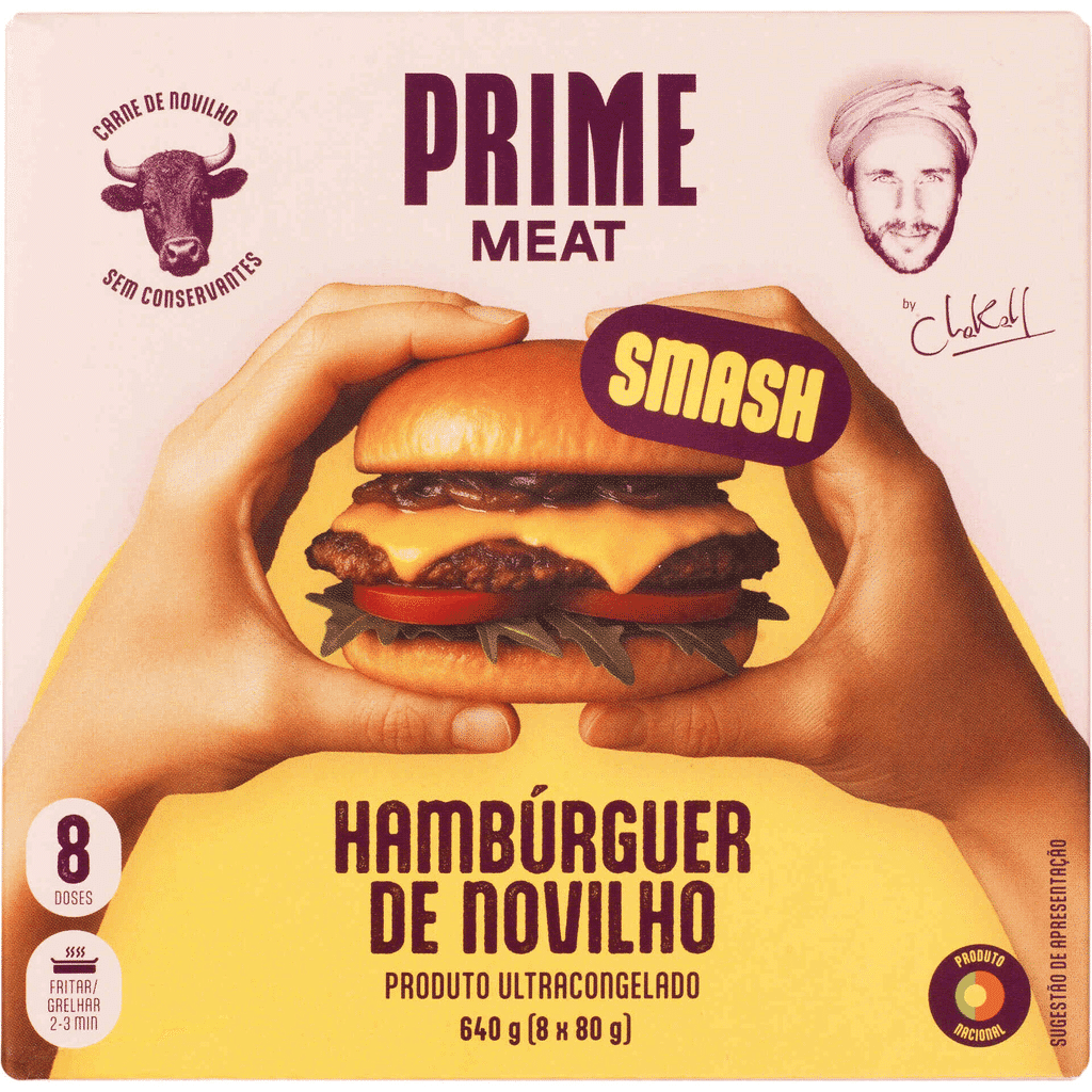 Hambúrguer de Novilho Smash Chakall - PRIME MEAT