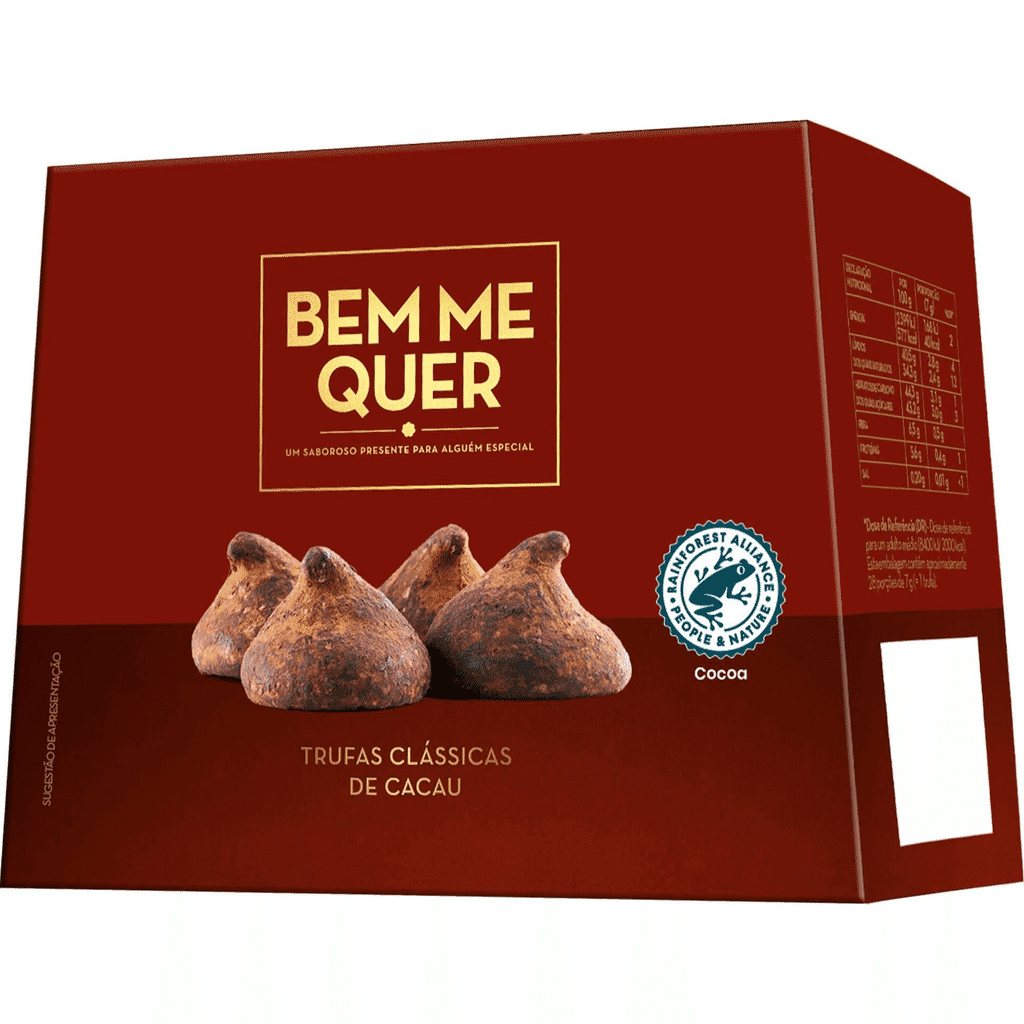 Trufas de Cacau Clássicas - BEM ME QUER