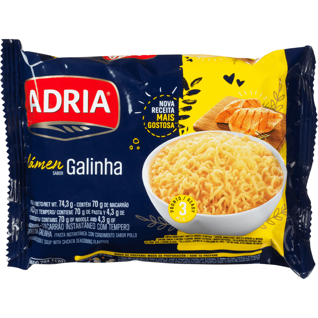 Noodles de Galinha - ADRIA