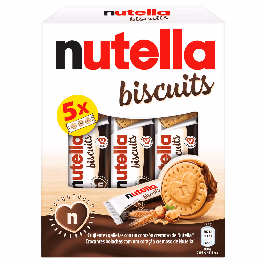 Bolacha Biscuits - NUTELLA