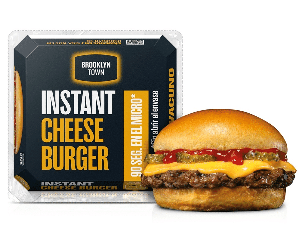 Hamburguer De Queijo 210 G - BROOKLYN TOWN