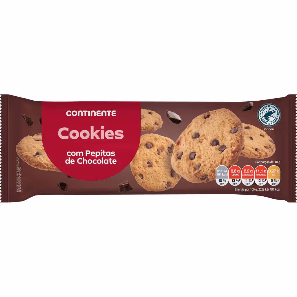 Cookies com Pepitas - CONTINENTE