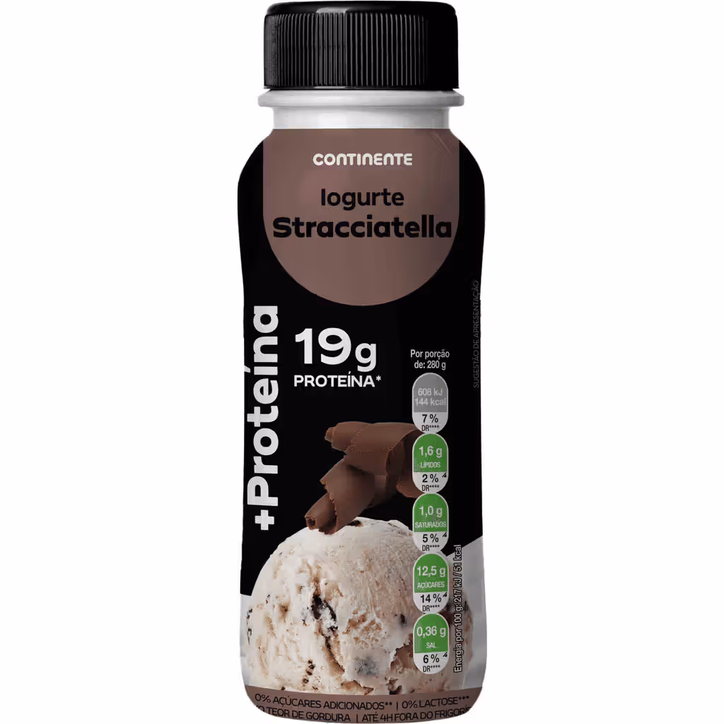 Iogurte Líquido +proteína Stracciatella - CONTINENTE
