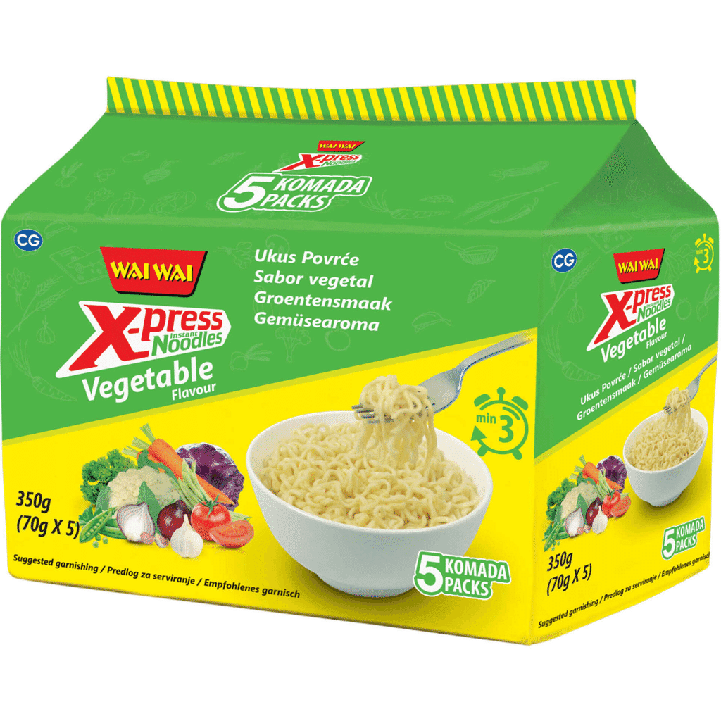 Noodles de Vegetais X-press - WAI WAI