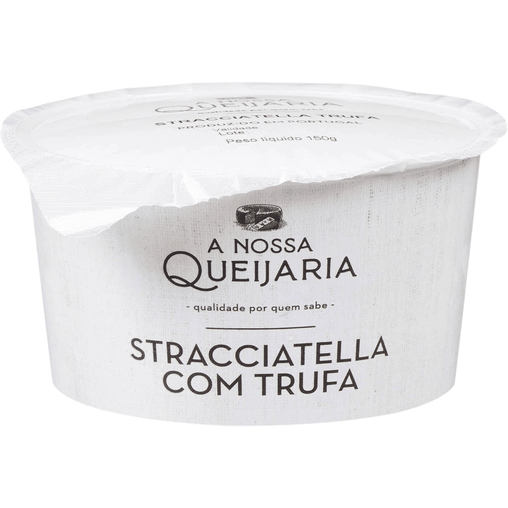 Queijo Stracciatella com Trufas - A NOSSA QUEIJARIA