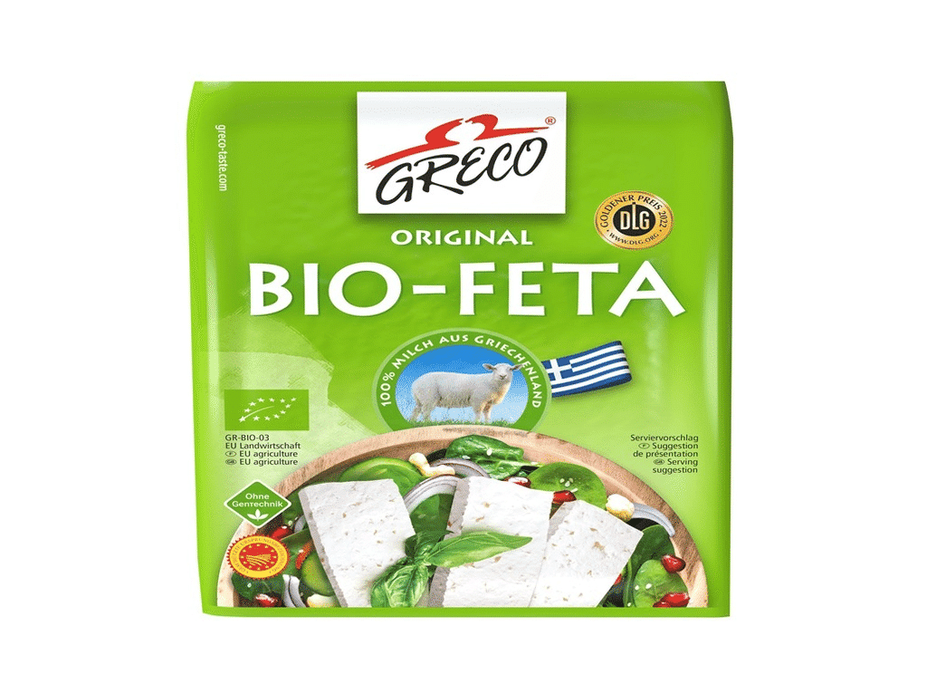 Queijo Feta Dop Bio 130g - GRECO