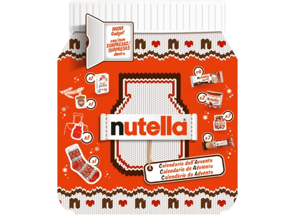Calendario Advento Com Supresas 528g - NUTELLA