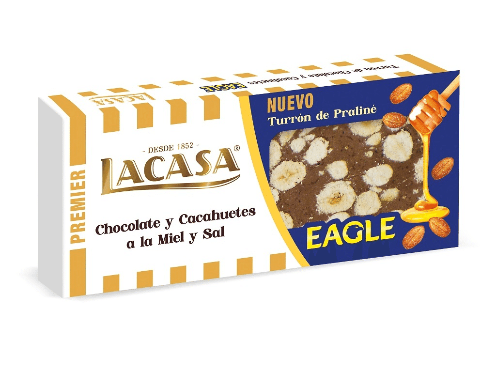 Chocolate Torrão De Praliné 225g - LACASA EAGLE