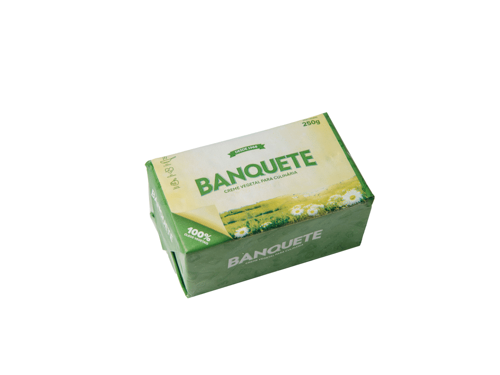 Creme Vegetal Culinário 250g - BANQUETE