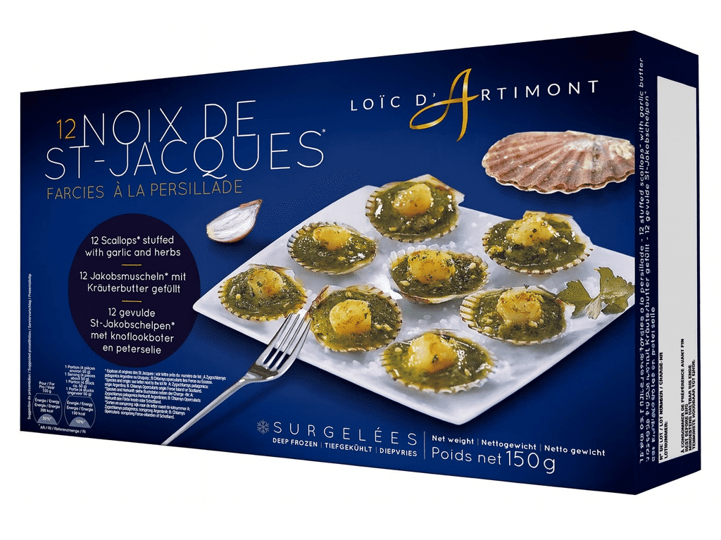 Mini Vieiras 150 G - LOIC D'ARTIMONT