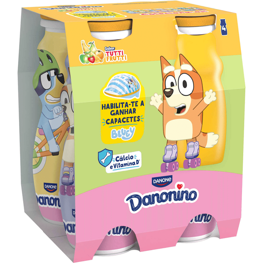 Iogurte Líquido Tutti Frutti Infantil - DANONINO DANONE