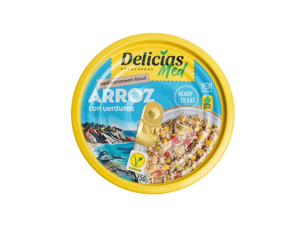Arroz Com Legumes 250 G - DELICIAS MED