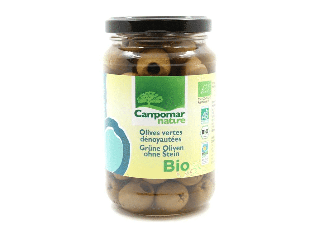 Azeitonas Sem Caroço Bio 160 G - CAMPOMAR NATURE