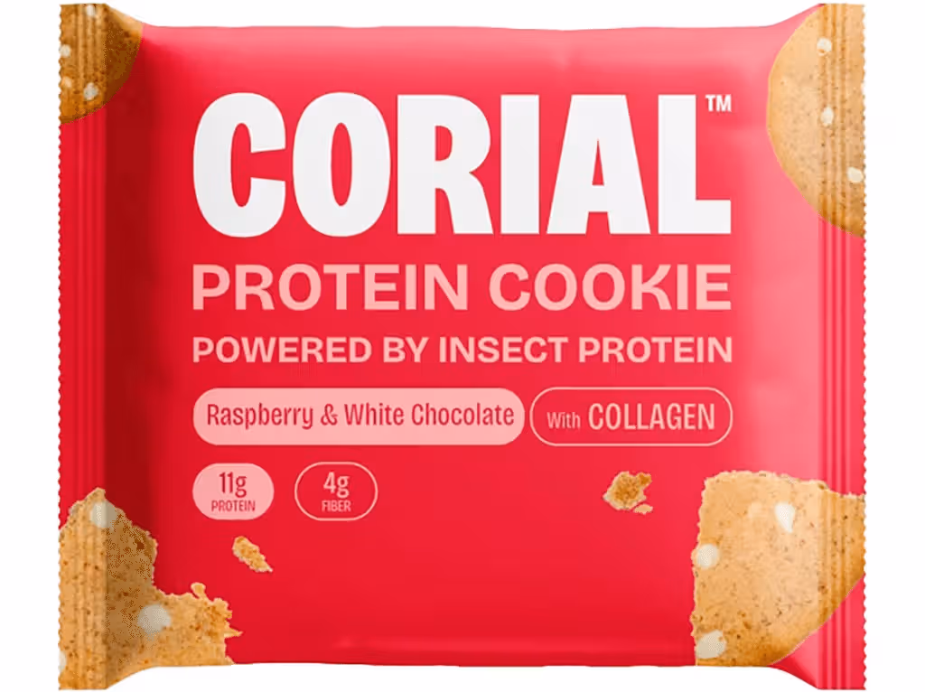Bolacha Proteica Insecto Framboesa 50gr - CORIAL