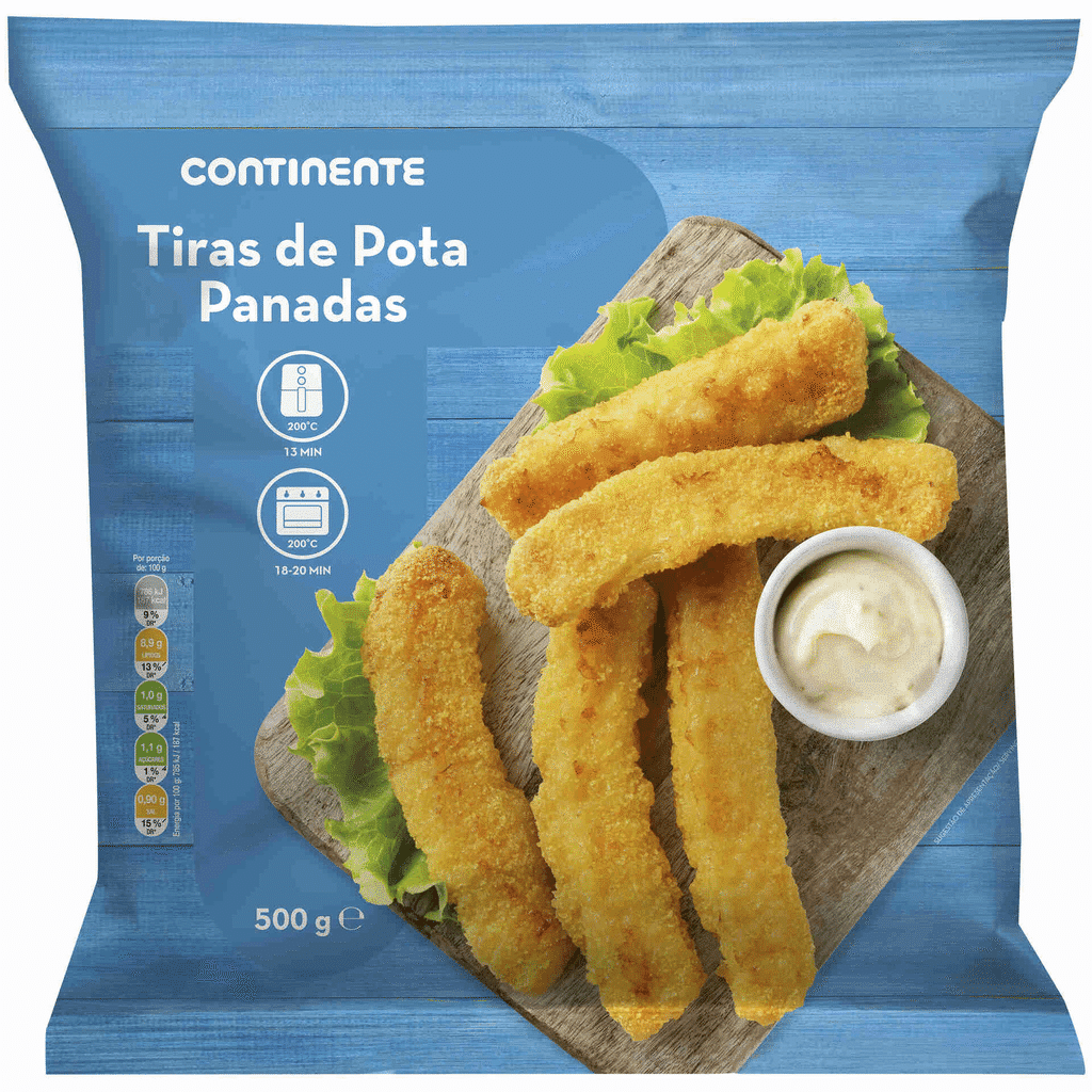 Tiras de Pota Panadas - CONTINENTE
