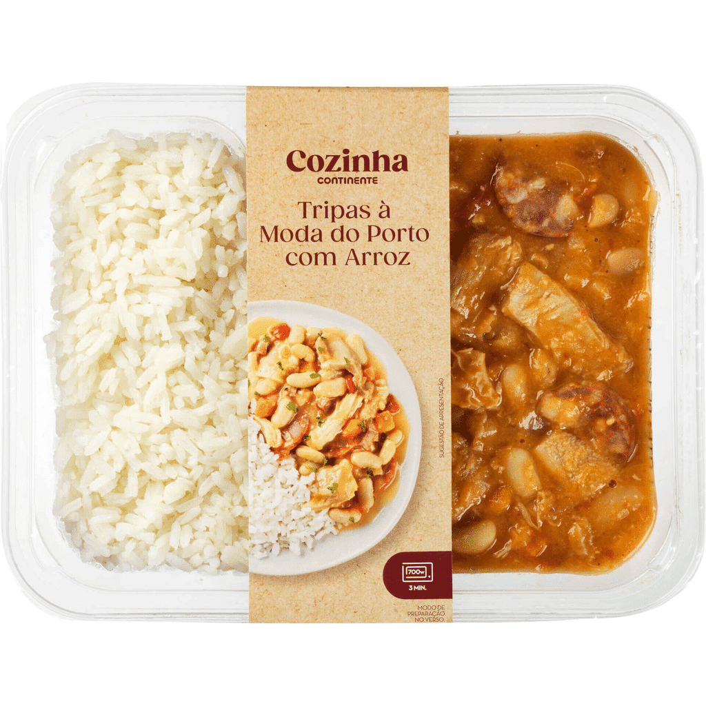 Tripas à Moda do Porto com Arroz - COZINHA CONTINENTE
