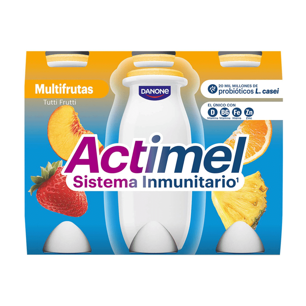 Iogurte Líquido Defesa Tutti Frutti - ACTIMEL DANONE