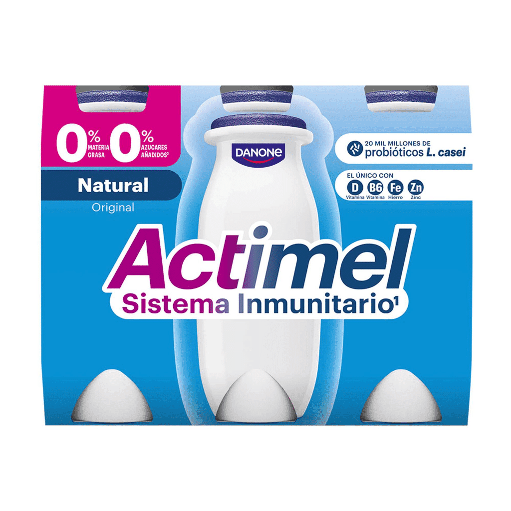 Iogurte Líquido Magro Defesas Natural - ACTIMEL DANONE