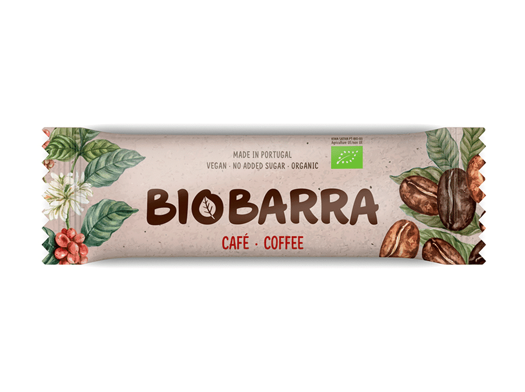 Barra Energética S/ Glúten Café Bio (l) 30g - BIOBARRA