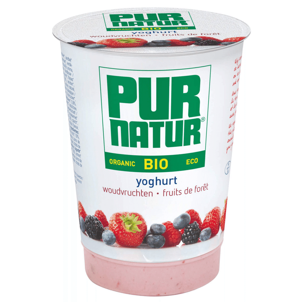 Iogurte Pedaços Frutos Vermelhos - PUR NATUR