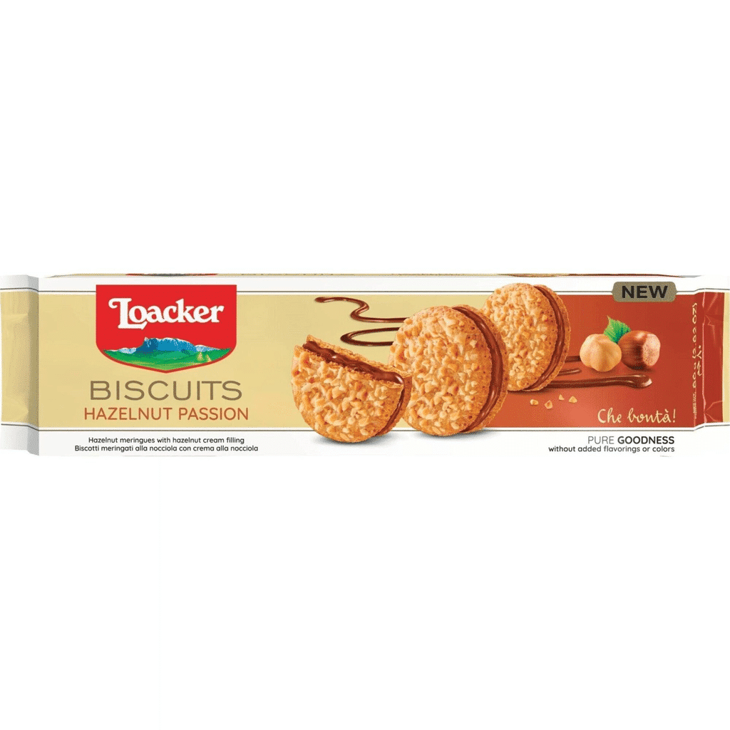Biscoitos de Avelã Passion - LOACKER