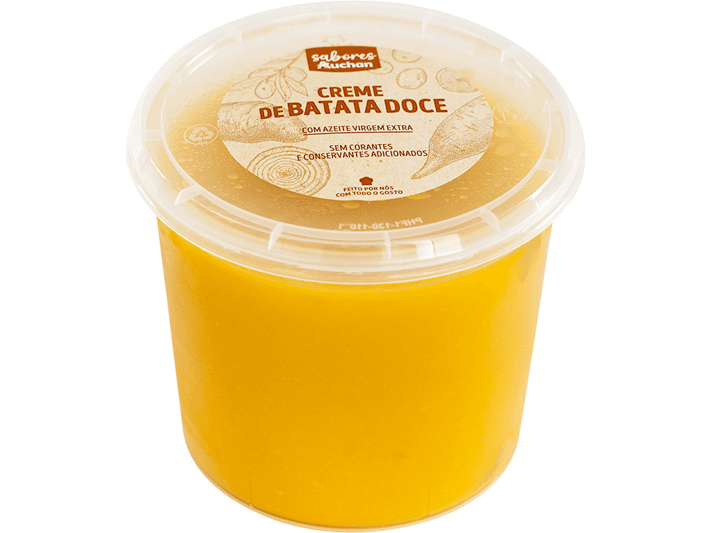 Creme De Batata Doce 900 G - SABORES AUCHAN