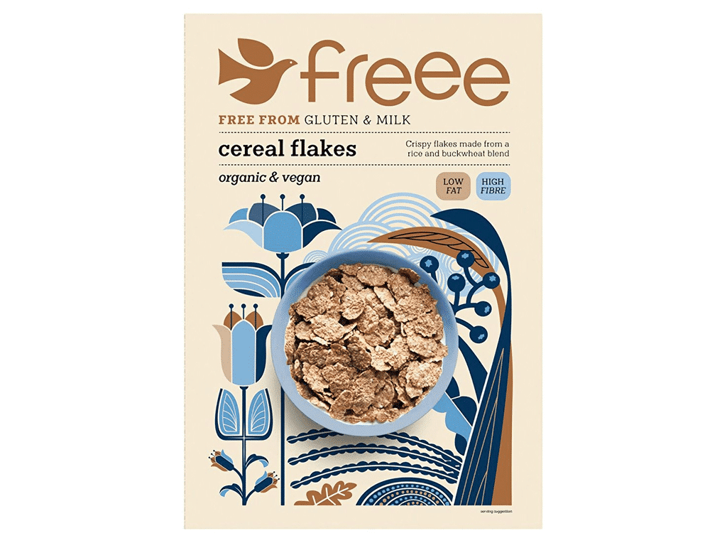 Flocos Cereais Bio S/ Glúten 375g - DOVES FARM