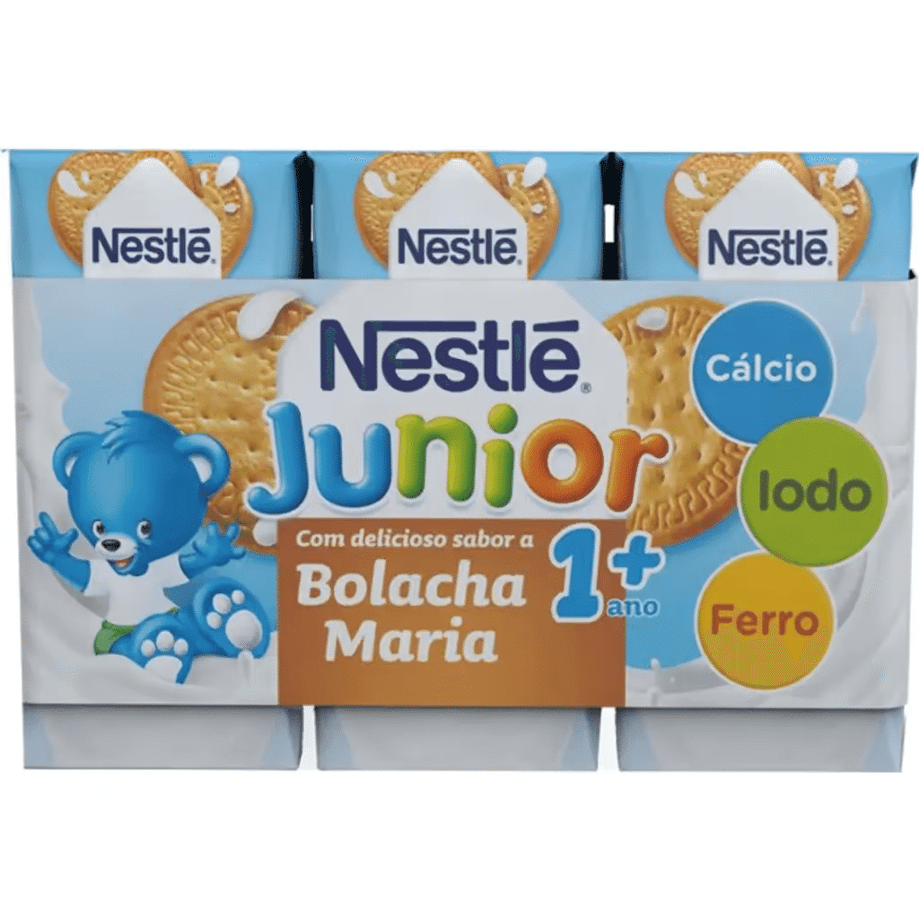 Bebida Láctea Junior 1 + Bolacha Maria - NESTLÉ