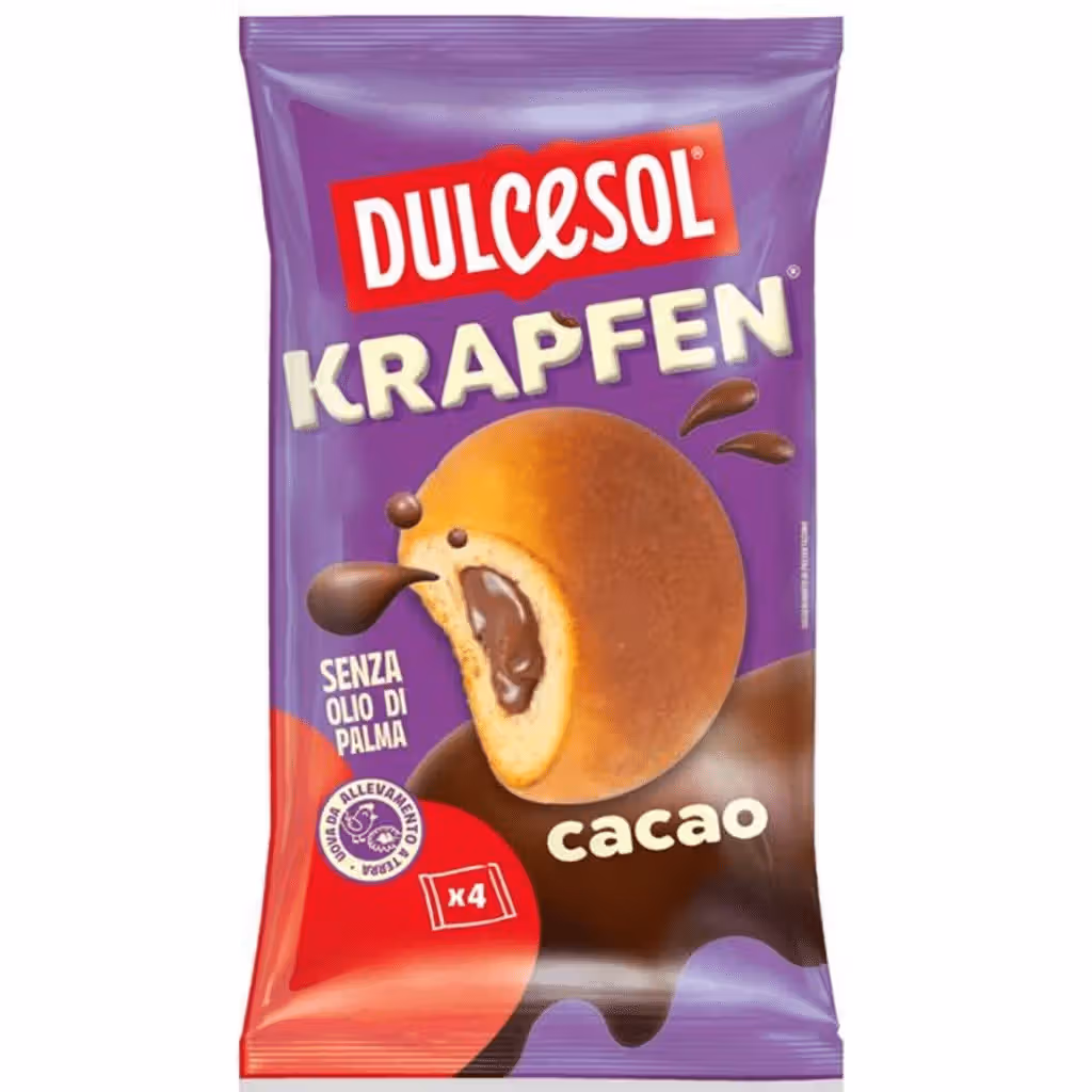 Bolo Krapfen Cacau - DULCESOL
