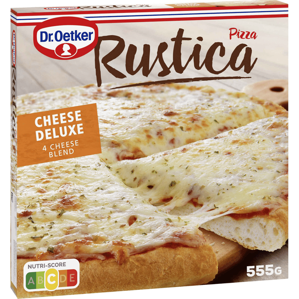Pizza Rústica 4 Queijos - DR. OETKER