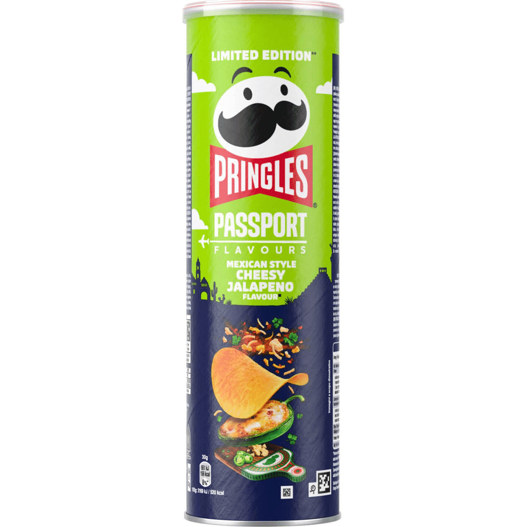 Snack Cheesy Jalapeno Passport Flavours - PRINGLES