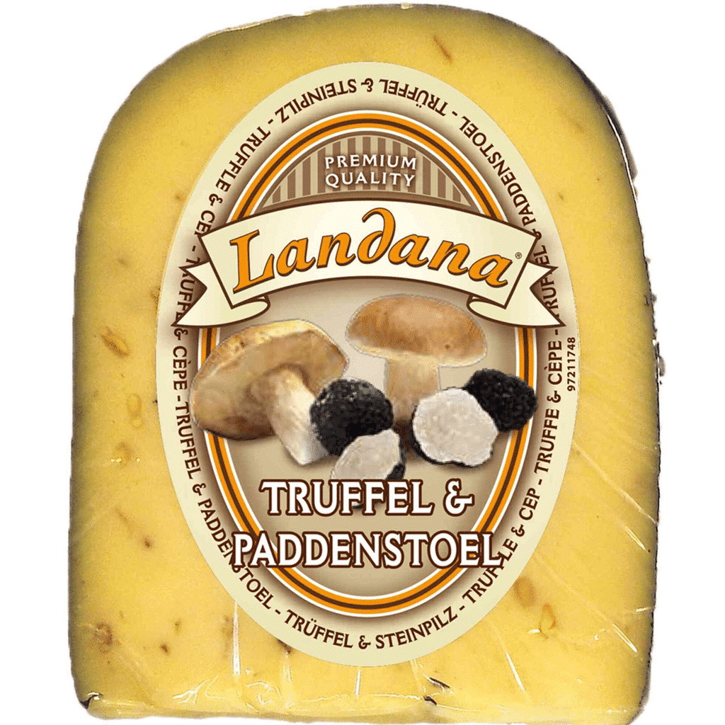 Queijo Gouda com Cogumelos e Trufas - LANDANA