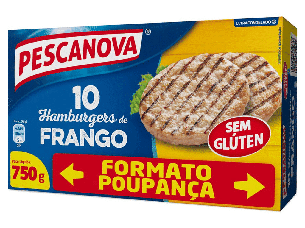 Hamburguer De Frango Sem Glúten 750g - PESCANOVA