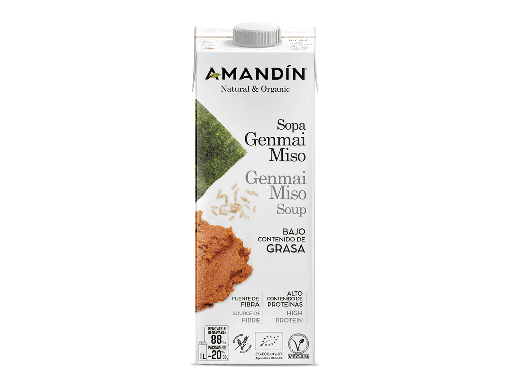 Sopa Genmai Miso Bio 1l - AMANDÍN