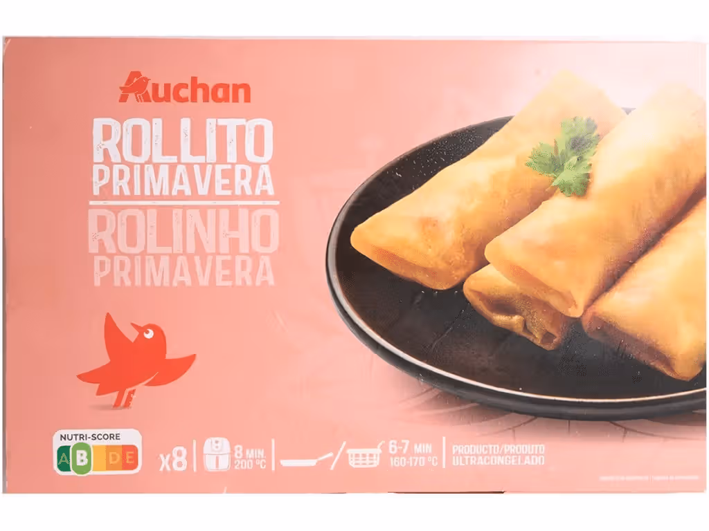 Rolinho Primavera Ultracongelado 8un 400g - AUCHAN