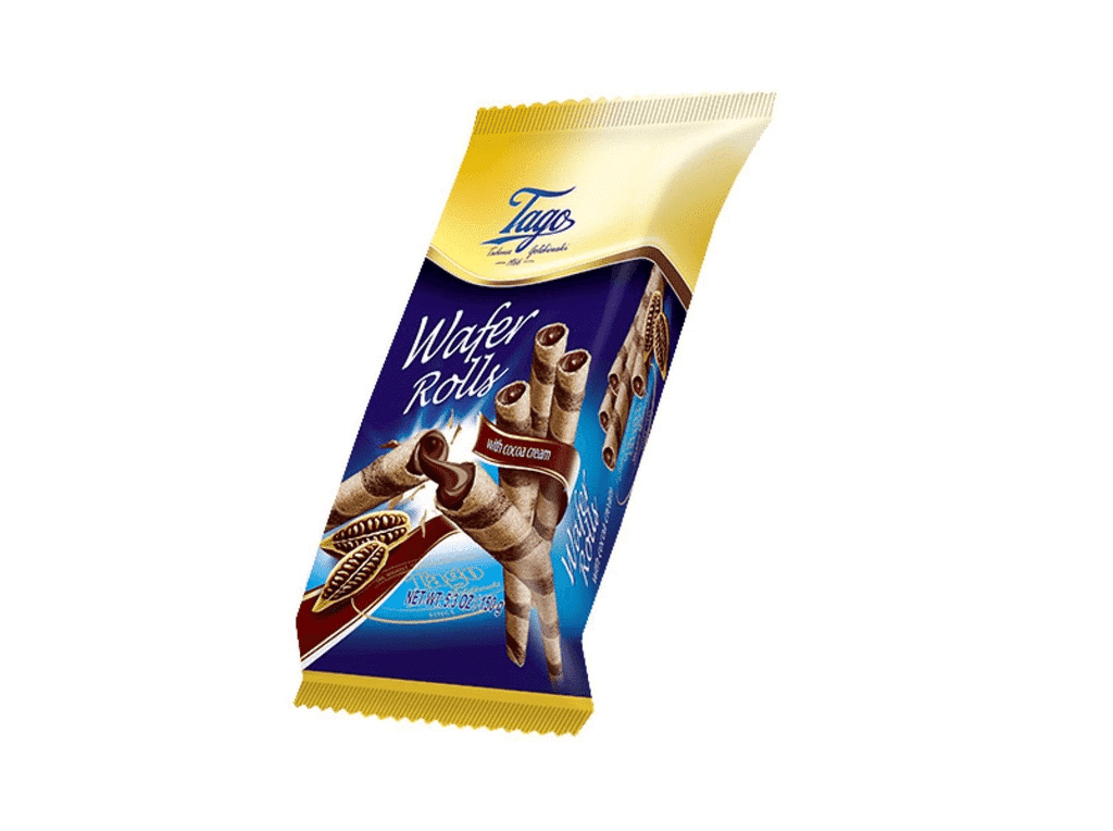 Waffers Recheio De Chocolate 150g - TAGO