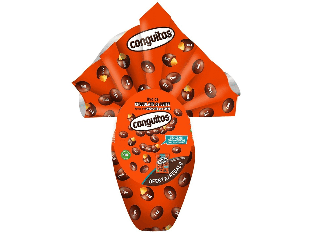 Ovo De Chocolate Com Oferta 168g - CONGUITOS