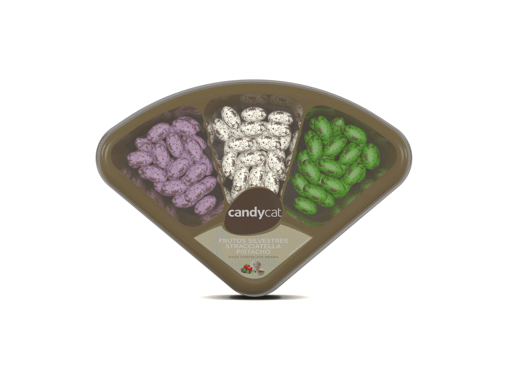 Ovinhos Choco Negro Especialidade 180g - CANDYCAT