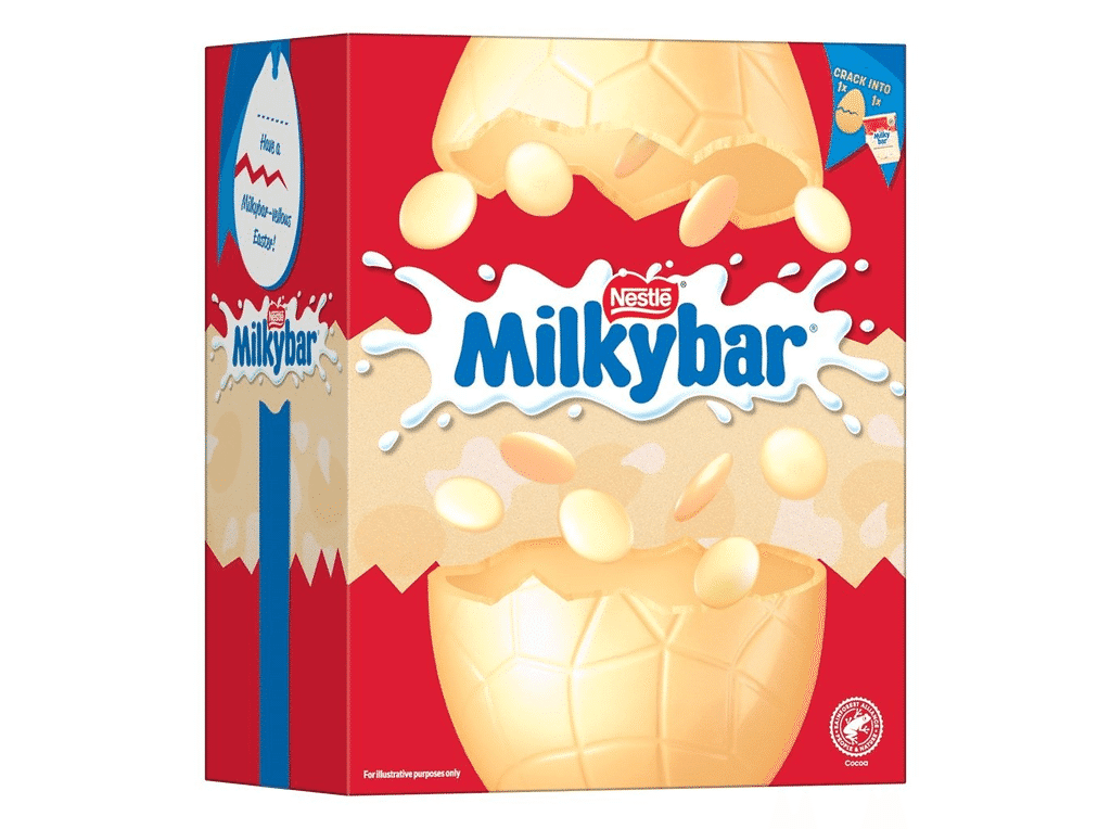 Ovo Chocolate Branco 180g - MILKYBAR
