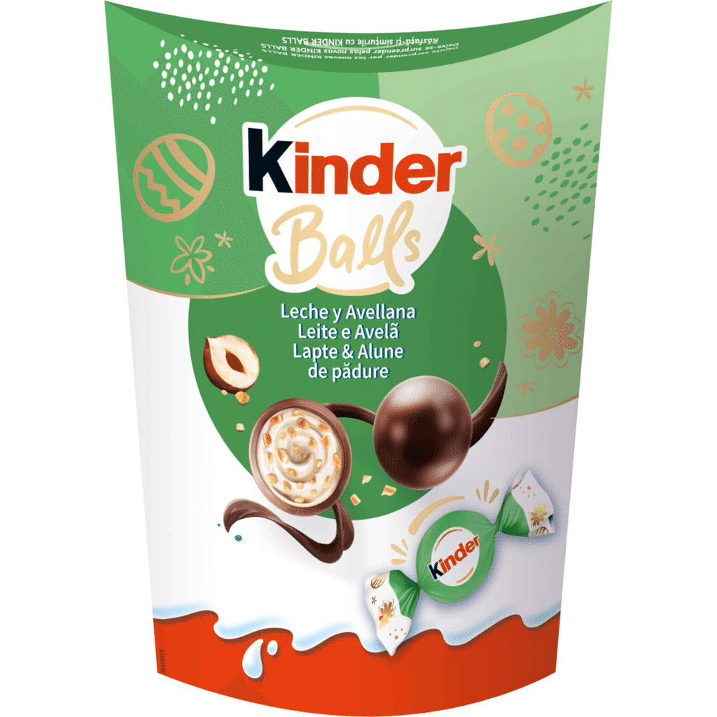 Bolas Chocolate de Leite e Avelã - KINDER