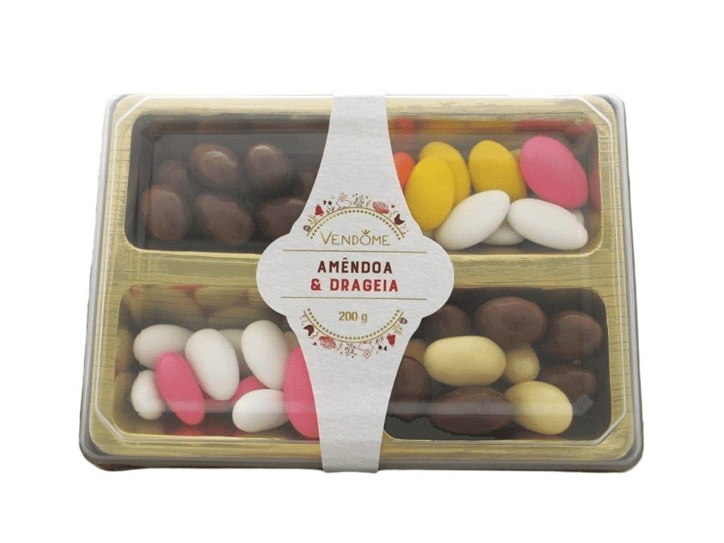 Caixa Amêndoa & Drageia 200 G - VENDÔME