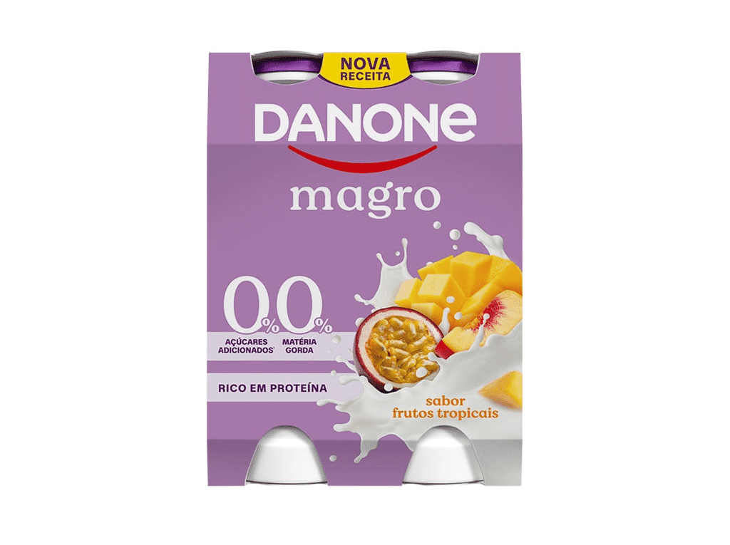 Iogurte Magro Líquido Tropical 4x155gr - DANONE