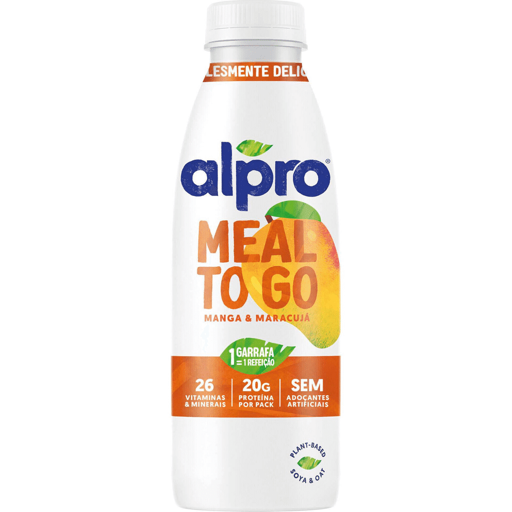 Iogurte com Base de Soja Meal to Go Manga e Maracujá - ALPRO