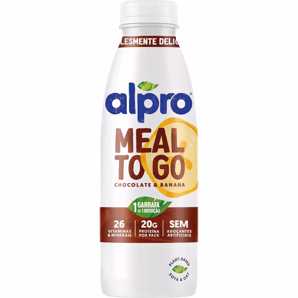Iogurte com Base de Soja Meal to Go Chocolate e Banana - ALPRO