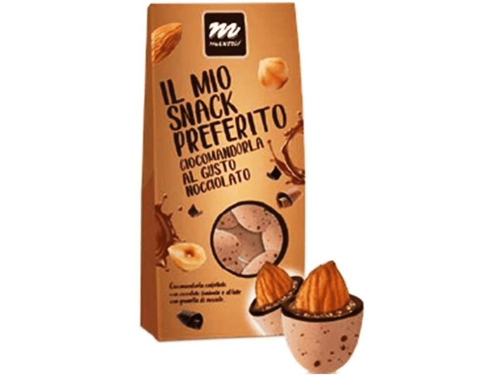 Amêndoas Cobertura De Avelã 150g - MAXTRIS